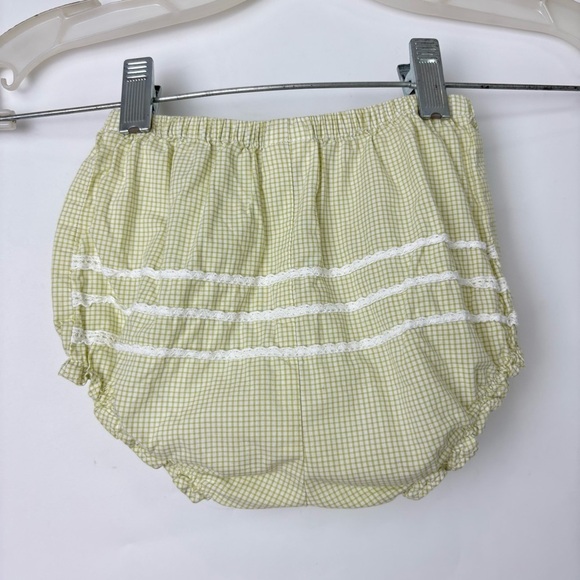 Janie And Jack Baby Girl Peter Pan Collar Smocked Floral Outfit - Picture 8 of 11